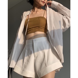  Quần short nữ ống loe quần đùi nữ ống rộng thời trang chất tuyết mưa mềm mịn MA_854 