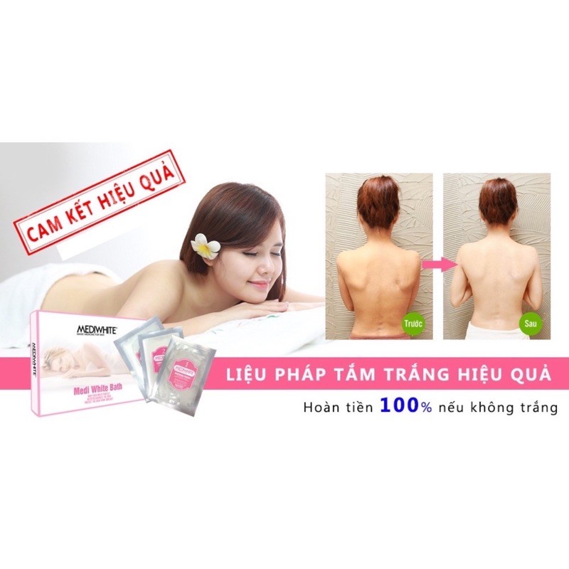 [KHÔNG TRẮNG HOÀN TIỀN] Kem tắm trắng Medi White Bath