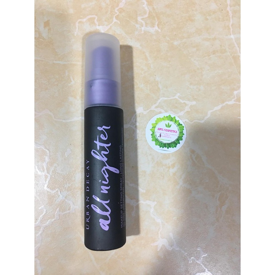 Xịt Khóa Lớp makeup Urban Decay All Nighter Long Lasting Makeup Setting Spray