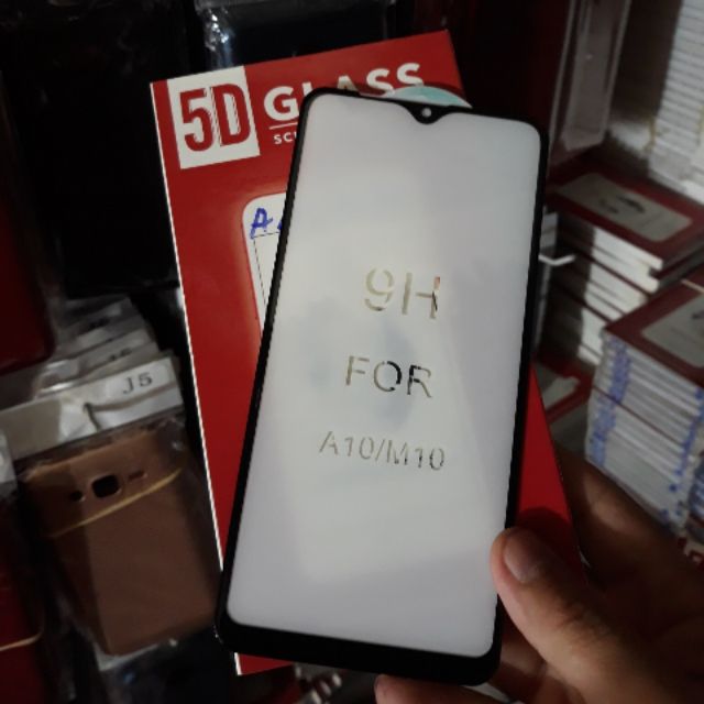 Kính cường lực 5D xịn Galaxy A10/ M10 2019 full màn hình siêu cứng