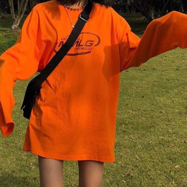 Áo thun mmlg ulzzang tay dài vải xịn