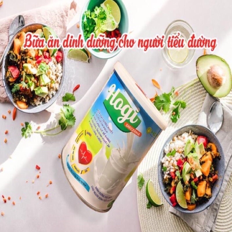 Sữa bột Hogi 400g dành cho người tiểu đường, sữa bột giúp cân bằng năng lượng, ổn định đường huyết