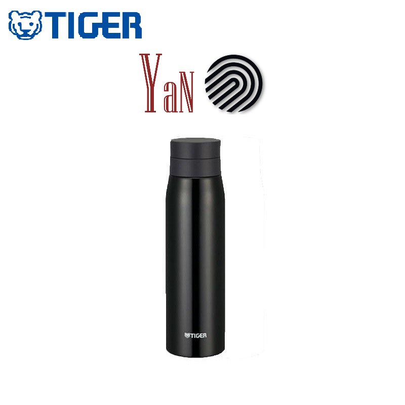 Bình lưỡng tính giữ nhiệt nóng lạnh nắp vặn 600ml Tiger MCY-A060 (KMV) màu đen - Hàng chính hãng