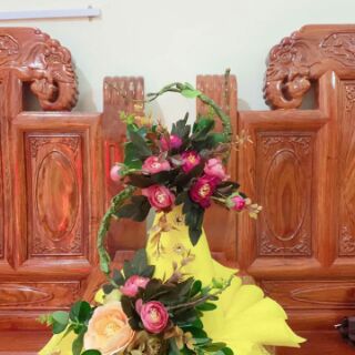 Oản hoa nghệ thuật siêu đẹp