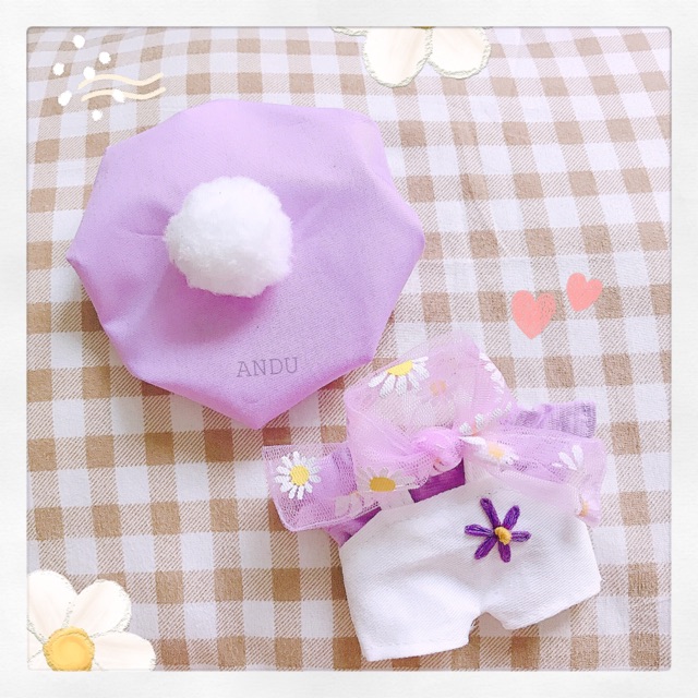 Outfit cho doll 10-15-20-idv  quần áo cho búp bê idol Hàn Quốc