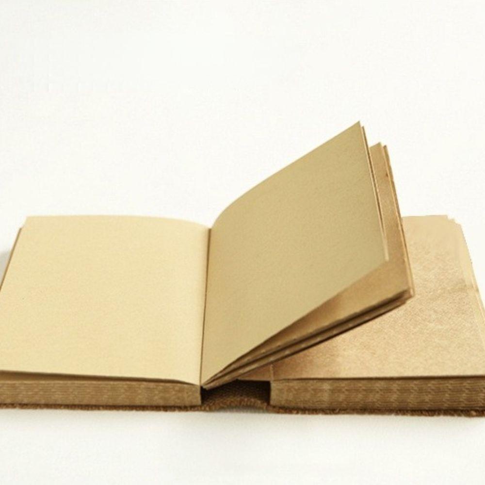 Sổ Tay Bìa Giấy Kraft Trơn Handmade DIY