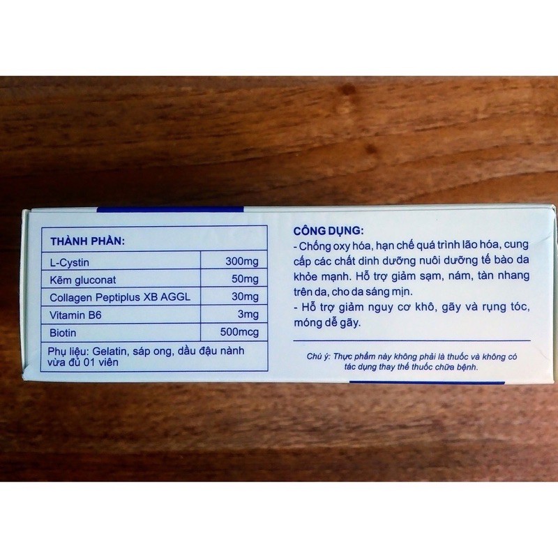 [Chính hãng] BIOCYSTINE- Viên uống đẹp da, chống lão hoá | Thế Giới Skin Care