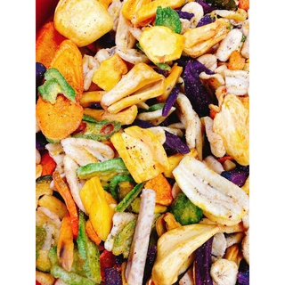 TRÁI CÂY SẤY THẬP CẨM 🍌🍎🍓🍑🥭🍅🍍🍈280gr