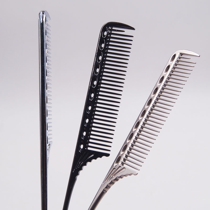 Lược chải tóc bằng thép không gỉ tiện dụng cho Salon
