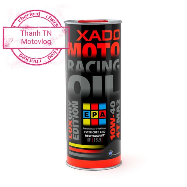 NHỚT XADO RACING 10W40 1L