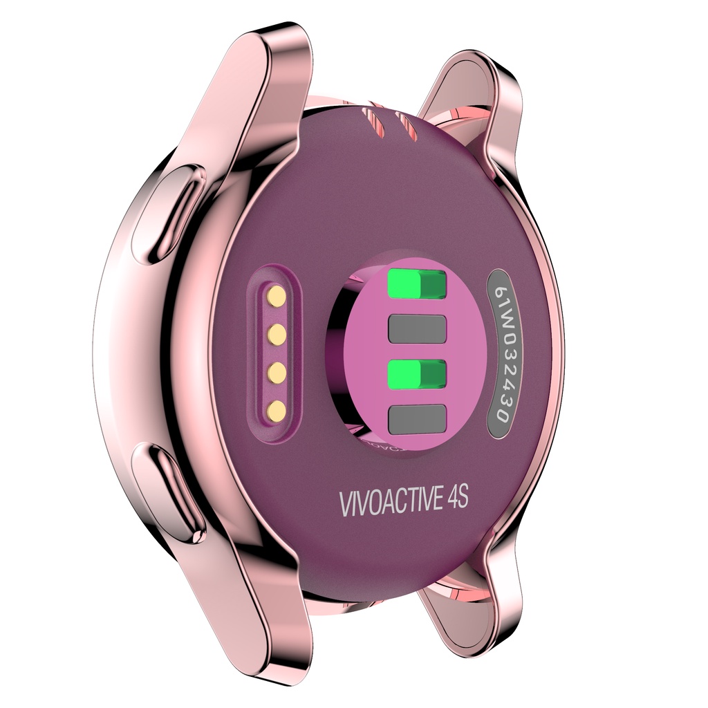 Ốp Bảo Vệ Bằng TPU Mềm Mạ Viền Cho Garmin Venu 2 / 2S Garmin Vivoactive 4S / 4