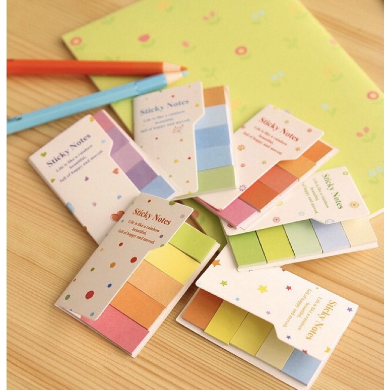 Giấy nhắn sticky note nhiều màu