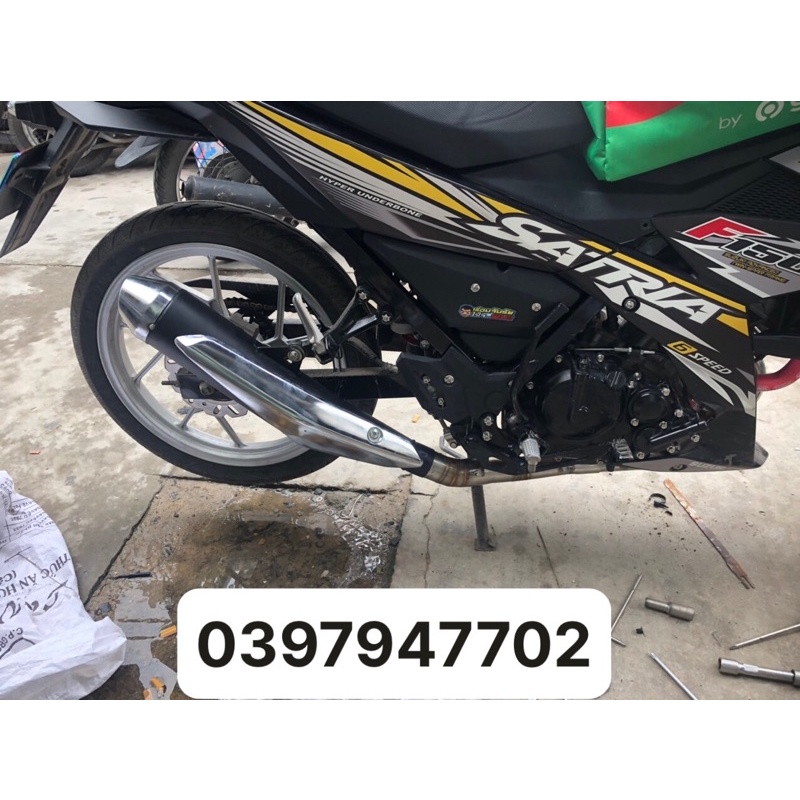 Pô Satria Giả Zin Móc PXL CXN Âm Thanh Cực Hay , Dành Cho Satria Winner