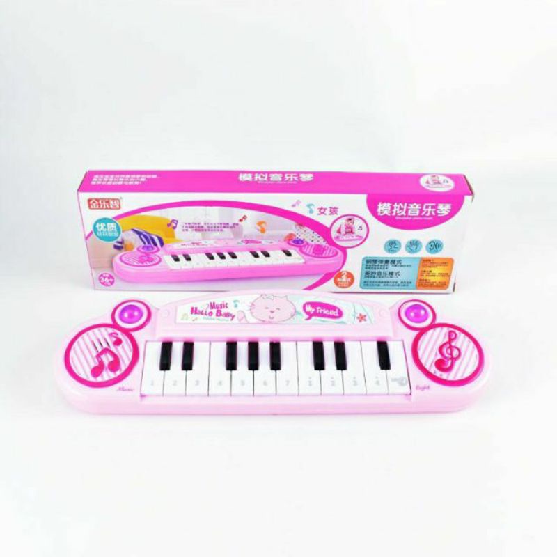 Bộ đồ chơi đàn piano  điện tử mini cho bé chơi nhạc