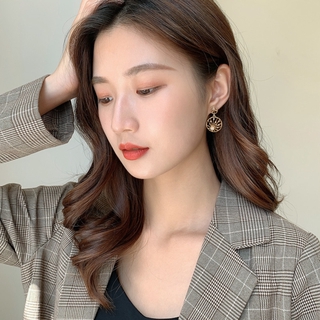 Bông tai mạ bạc 925 đính đá f420