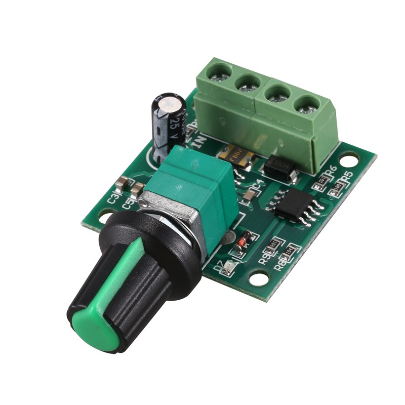 Low Voltage DC PWM Motor Speed Controller ule 1.8V 3V-5V-6V 12V 2A