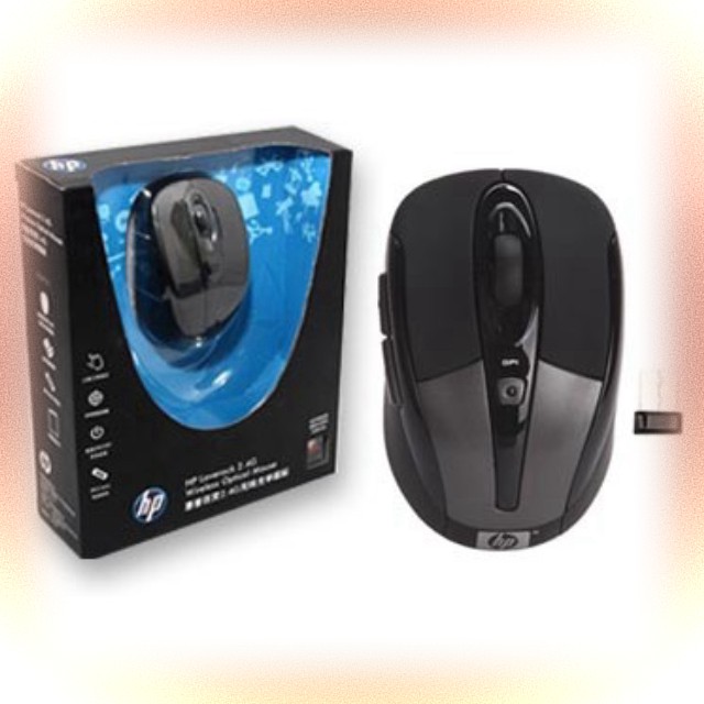 HOt CHUỘT KHÔNG DÂY HP LAVEROCK 2.4G 1600 DPI 5 NÚT CHÍNH HÃNG AH681 MỚI RE