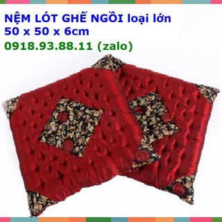 [Mã LIFEBKA5 giảm 10% tối đa 1 Triệu đơn 500k] nệm lót ghế ngồi - nệm lót ghế gỗ