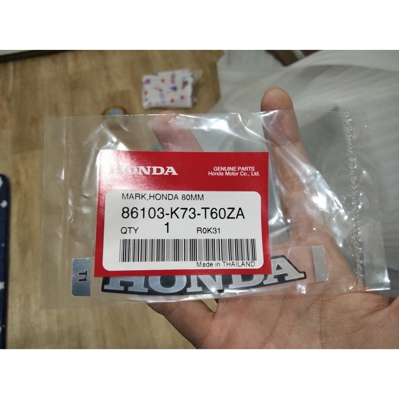 Tem Chữ Honda hàng Thailand 1 cái