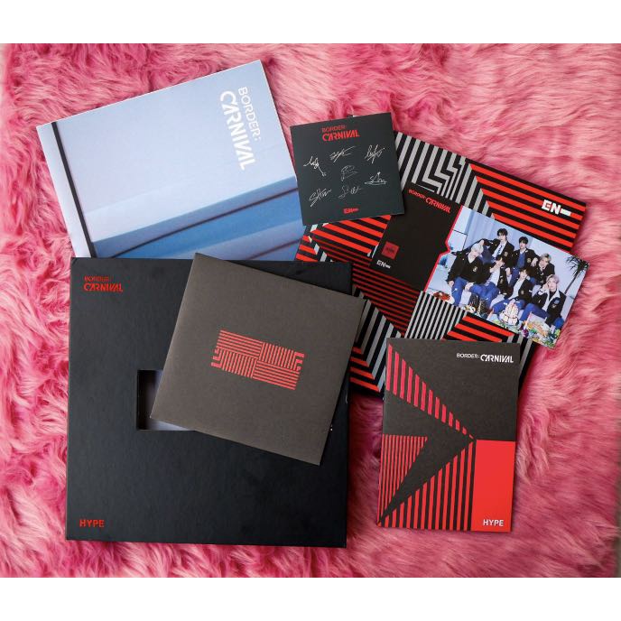 Sticker Border Carnival nguyên seal đủ 3 màu của Enhypen