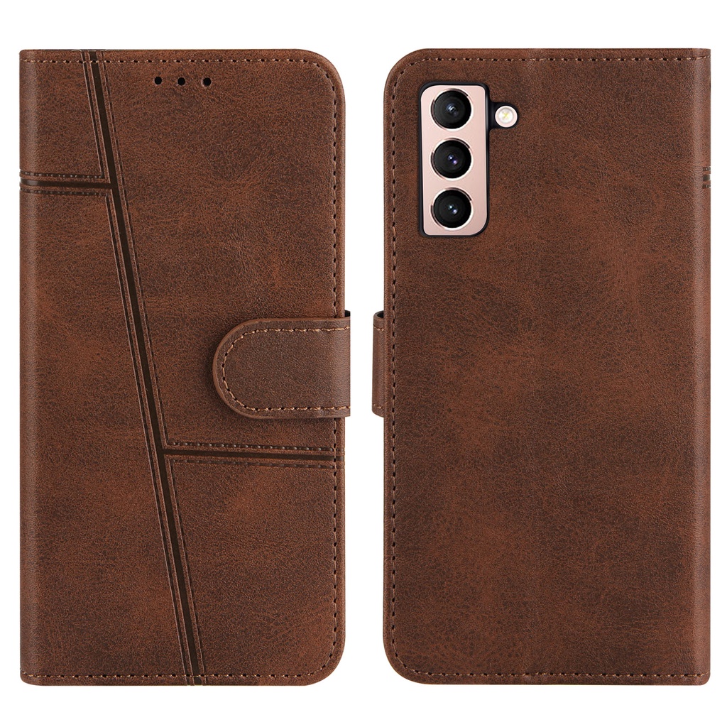 Case for Samsung Galaxy S21 Ultra 5G / S21+ 5G / S21 FE 5G / S21 5G SN Ốp Điện Thoại Da Sang Trọng Cho