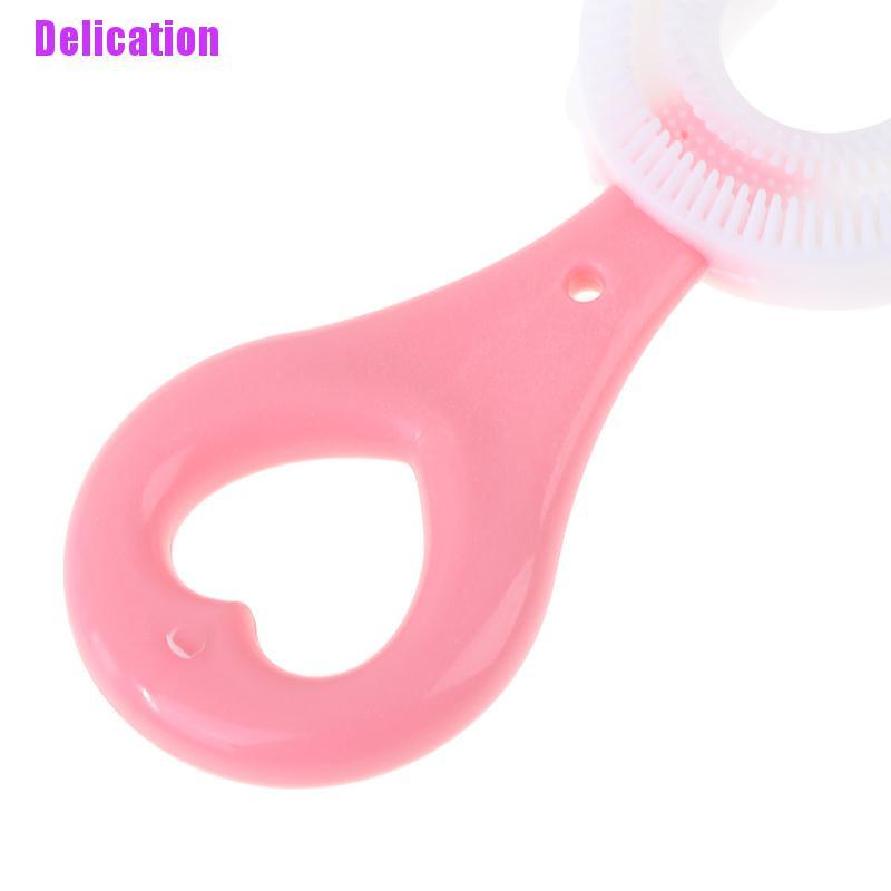 Bàn Chải Đánh Răng Silicone Hình Chữ U Tiện Lợi