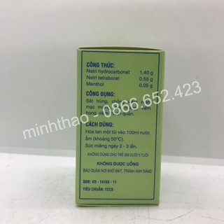 Súc Miệng BBM Hộp 12 Túi