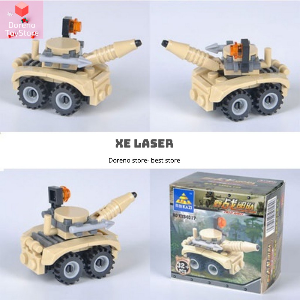 Đồ chơi lego lắp ráp , LEGO city xe tăng máy bay quân đội cho bé nhựa ABS Doreno store từ 3 đến 8 tuổi