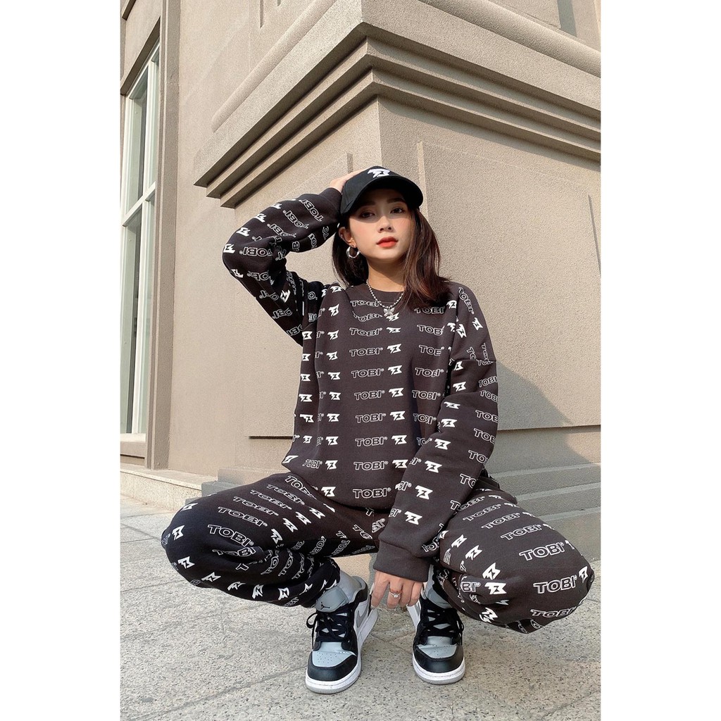 Áo thun tay dài TOBI Pattern UNISEX