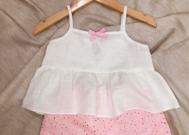 Set hè linen cho bé 2-4 tuổi