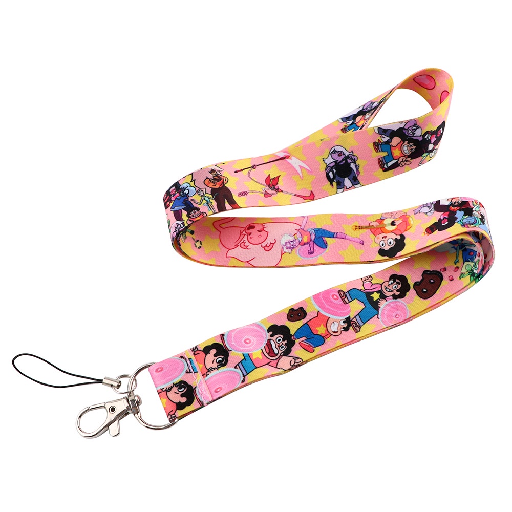 1 Dây Đeo Thẻ ID Họa Tiết Steven Universe Độc Đáo
