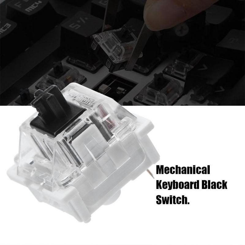 10 PCs Mechanical Keyboard Switch Plate Mounted Black Replacement for Gateron Cherry MX | BigBuy360 - bigbuy360.vn