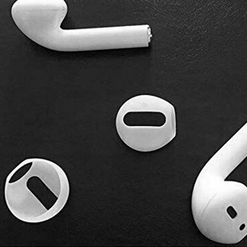 1 Cặp Vỏ Bảo Vệ Hộp Sạc Tai Nghe Apple AirPods YR Bằng Silicon Chống Trượt