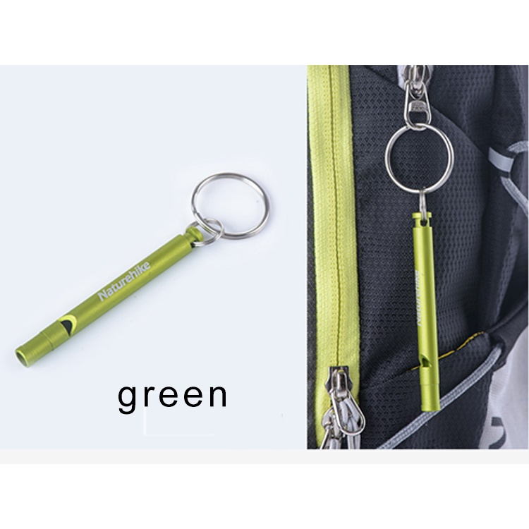 CÒI NHÔM CỨU HỘ NATUREHIKE 8CM NH15A002-J |CÒI TÍN HIỆU SOS, DÃ NGOẠI SINH TỒN