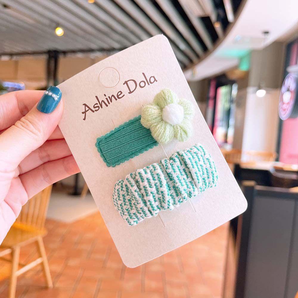 Kẹp Tóc Hình Bông Hoa Phong Cách Hàn Quốc Dành Cho Bé Gái