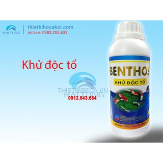 Chế Phẩm Khử Clo dành cho bể cá cảnh BENTHOS 500ml