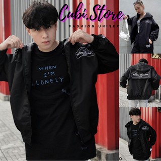 Áo khoác dù nam nữ unisex - áo khoác bomber flicker - cubi.store