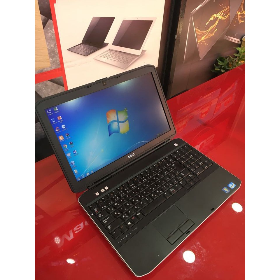 Laptop Dell Siêu khỏe E5530 i5 3210m Ram 4gb màn 15,6inh chuẩn quan đội mỹ