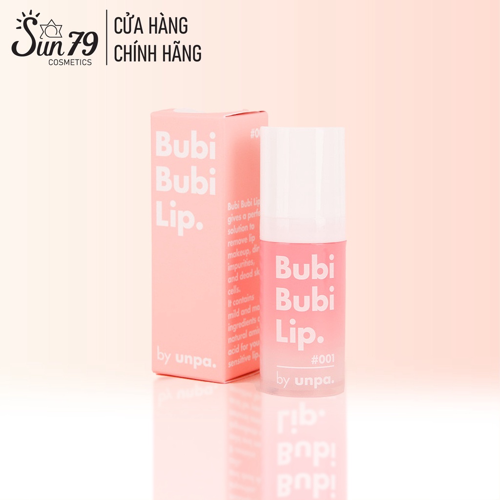 Tẩy Tế Bào Chết Môi Sủi Bọt Unpa Bubi Bubi Lip Scrub 10ml