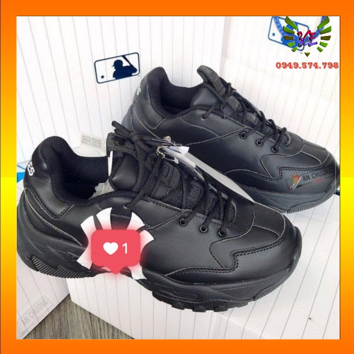 Giày sneaker đen đế cao bóng đêm cho nam nữ siêu hot (Hỗ Trợ Đổi Trả)