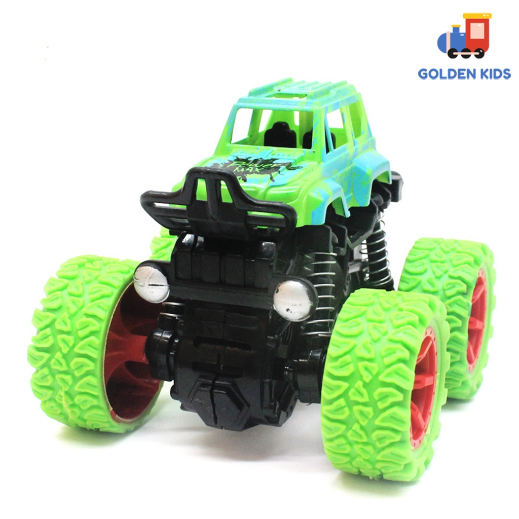 Xe ô tô đồ chơi cho bé trai, xe địa hình bánh đà nhào lộn 360 độ chạy đà cực mạnh cho bé yêu