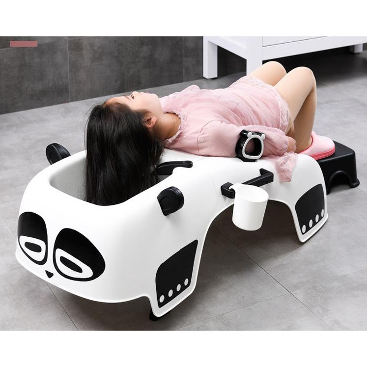 🛁🛁Giường_Ghế gội đầu cho bé_hình gấu trúc