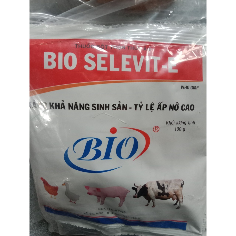 Selen  cho vật nuôi ăn đi giống rụng trứng đẻ nhiều, con đực ăn sinh nhiều tinh