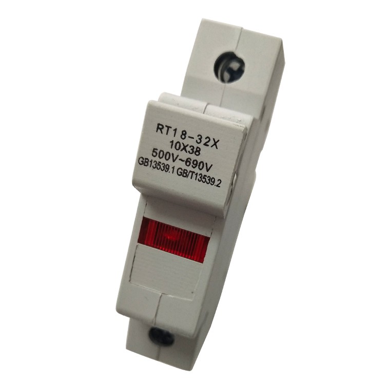 Bộ đế cầu chì sứ RT18-32X 1P giá rẻ gồm vỏ chì và ruột chì