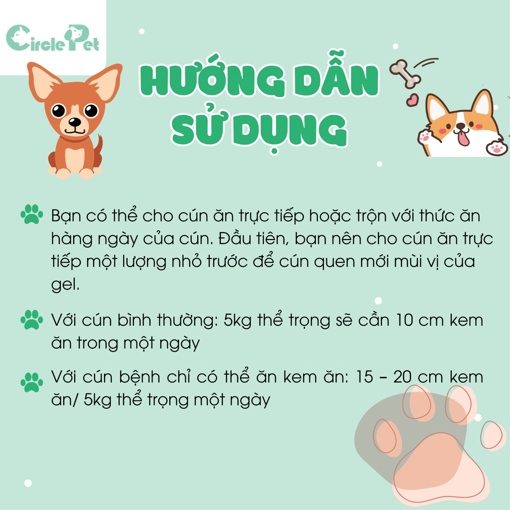 Gel Ăn Dinh Dưỡng Nutri Plus Gel Cho Chó Hỗ Trợ Tiêu Hóa Cung Cấp Vitamin Và Năng Lượng - Circle Pet