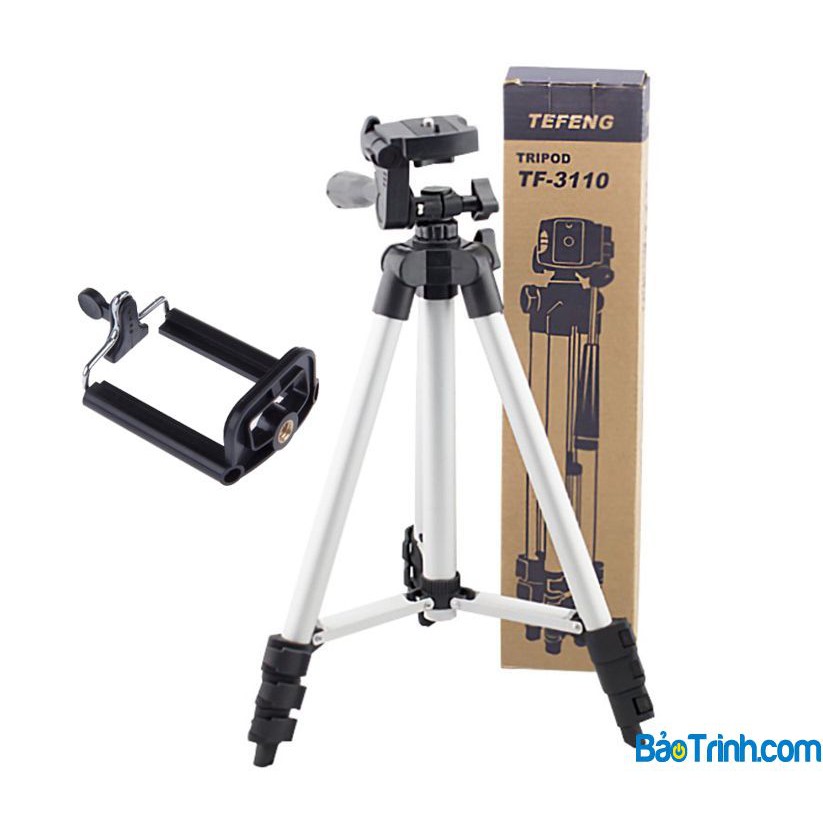 (TẶNG KÈM REMOTE BLUETOOTH) Chân đế chụp hình Tefeng tripod TF 3110 - 3 chân chup hinh