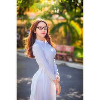 Vải áo dài học sinh