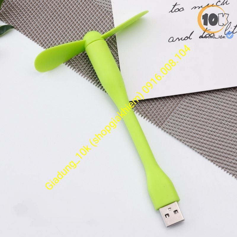 Quạt USB siêu mát (nhiều màu lựa chọn trong tùy chọn) (d2)