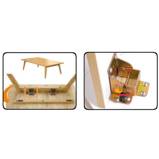 Bản lề xếp gọn chân bàn