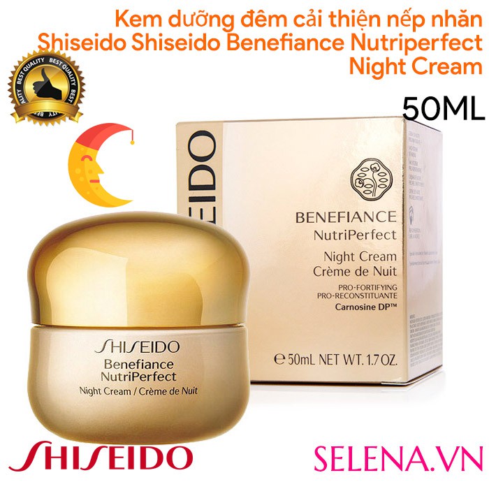 Kem dưỡng ban đêm Shiseido Benefiance Nutriperfect Night Cream 50ml